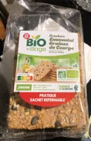 Crackers emmental graines de courges