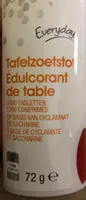 Edulcorant de table