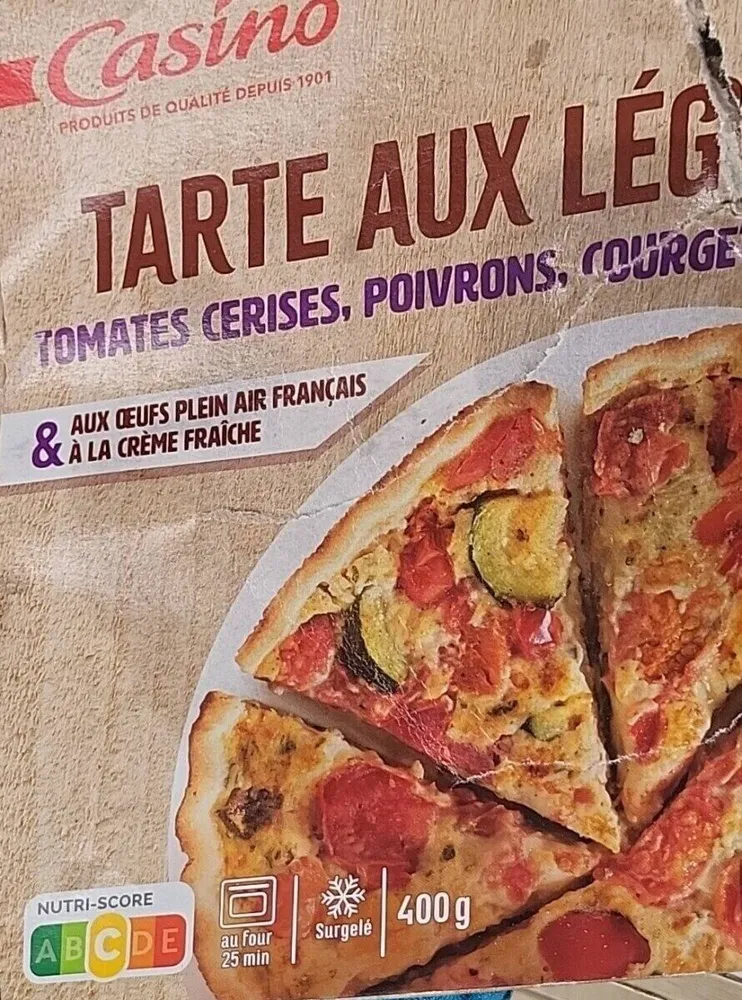 Tarte aux légumes
