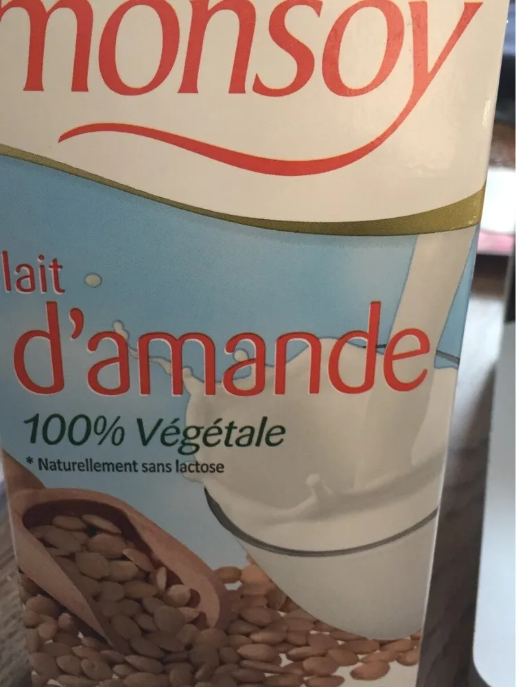 Lait d'amande