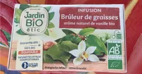 Infusion brûleur de graisse arôme naturel de vanille bio