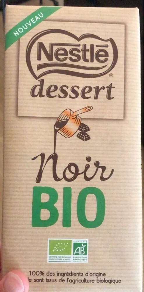 Chocolat noir bio Nestlé