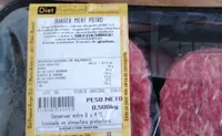 Burguer meat potro