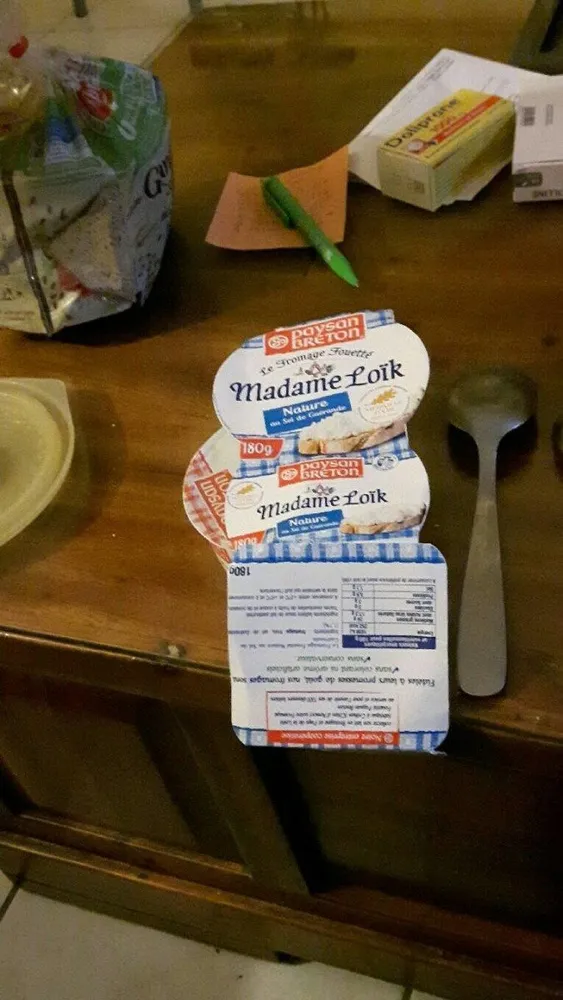 Le fromage fouetté Madame Loik