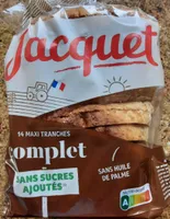 Pain de Mie complet sans sucres ajoutés
