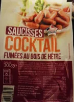 Saucisses cocktail fumées au bois de hêtre
