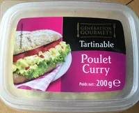 Tartinable Poulet Curry