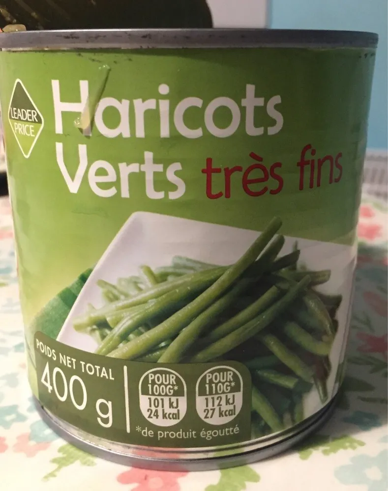 Haricot vert tres fins