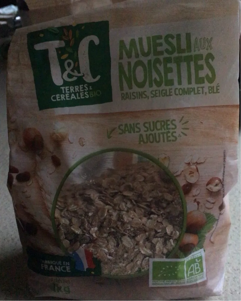 Muesli aux noisettes