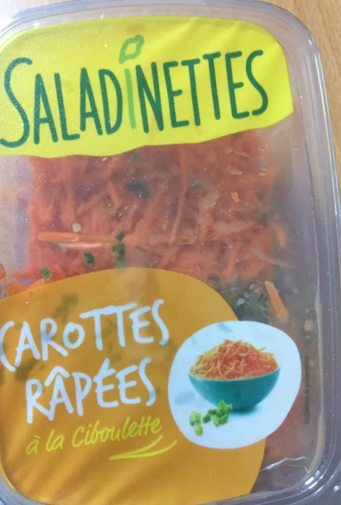 Carotte râpées à la ciboulette