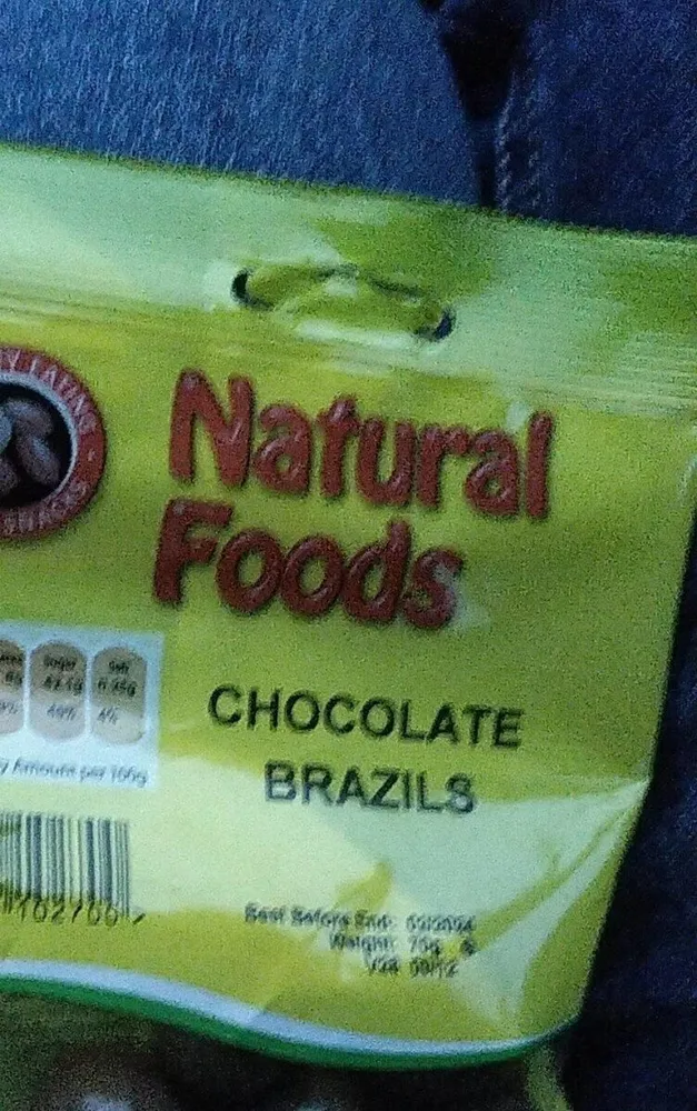 Chocolate Brazil nuts