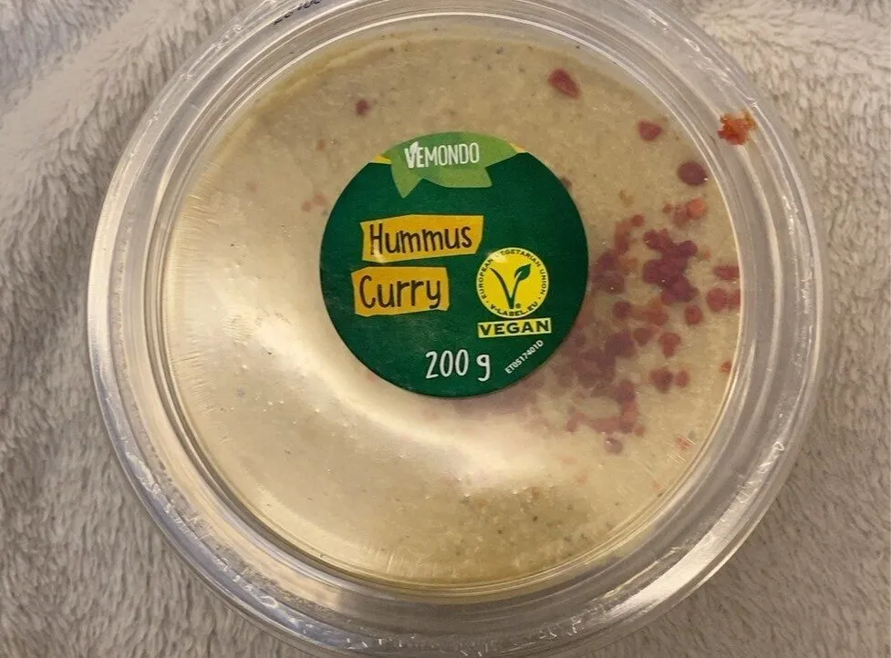 Hummus al curry