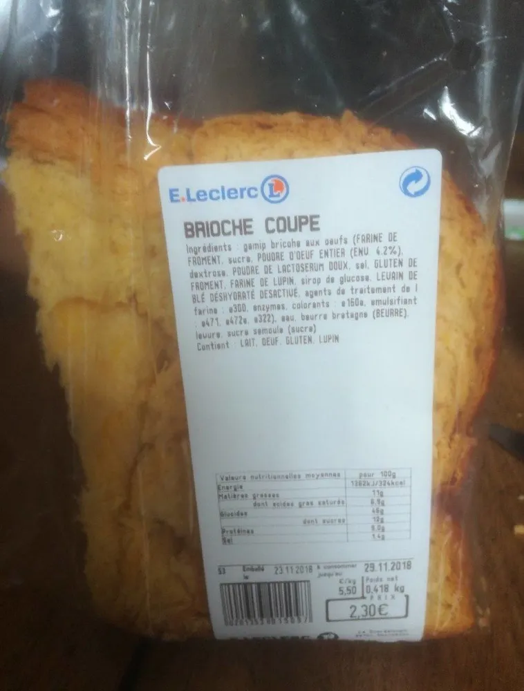 Brioche couper