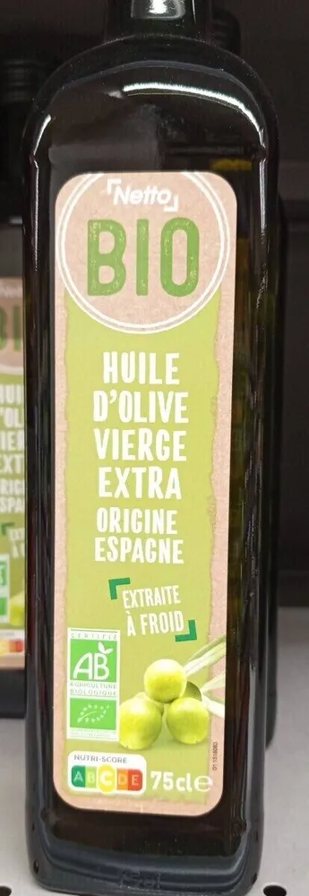 Huile d'olive vierge extra origine Espagne