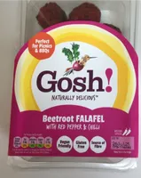 Beetroot falafel