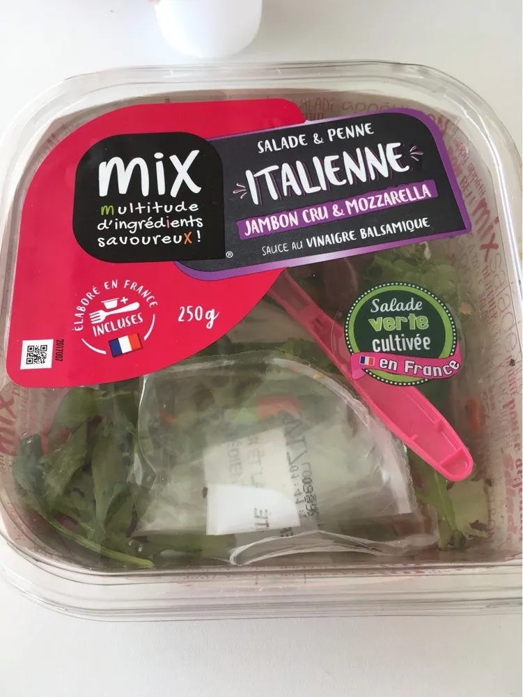 Salade penne italienne
