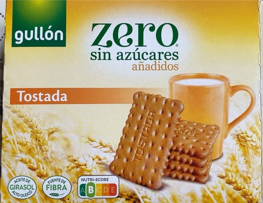 Tostada zero azucares