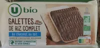 Galettes de riz complet au chocolat au lait
