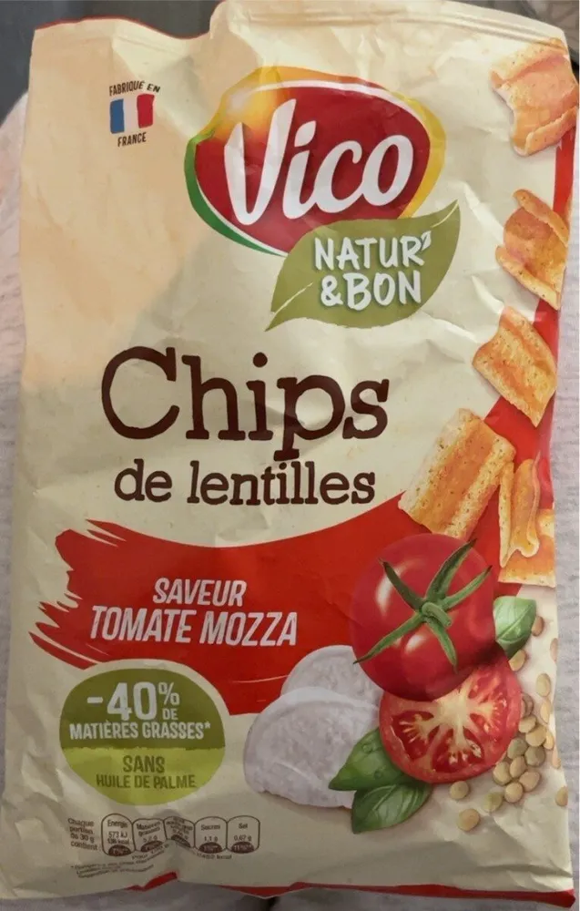 Chips de lentilles