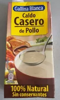 Caldo casero de pollo