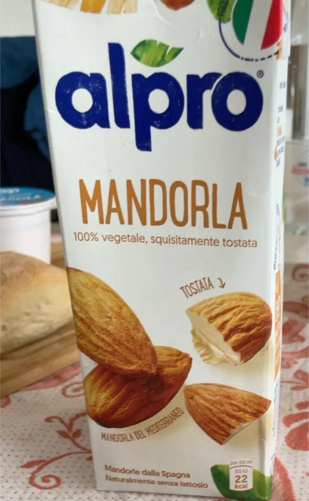 Alpro latte alla mamdorla
