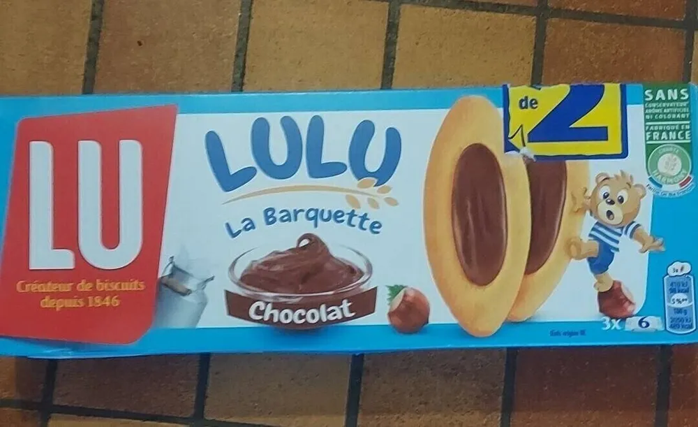 Lulu la barquette chocolat