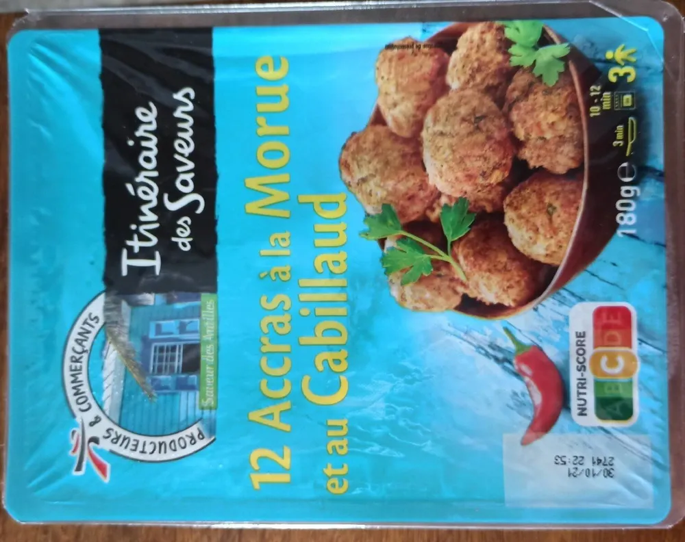 Accras à la morue et au Cabillaud