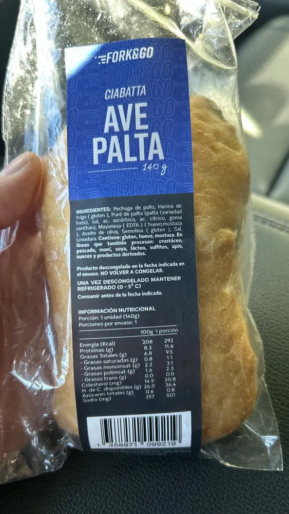 CIABATTA AVE PALTA