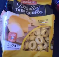 Tortellini con tres quesos