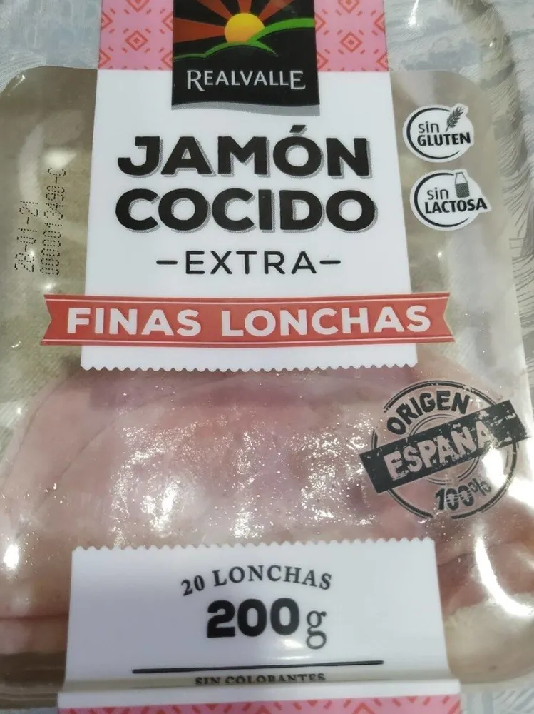 Jamón cocido extra