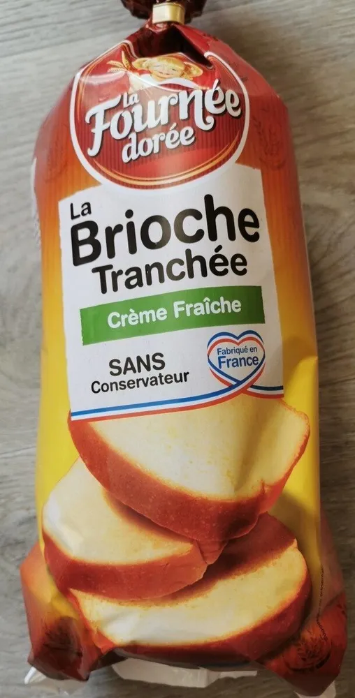 Brioche tranchée Crème Fraîche