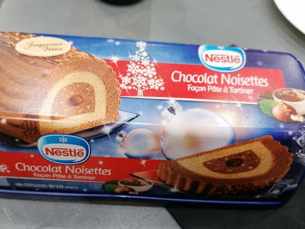 Chocolat noisette façon pâte à tartiner