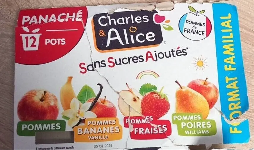 Compotes panaché