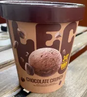 Glace chocolate crunch
