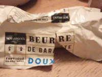 Beurre de baratte doux