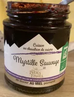 Confiture Myrtille saivage au miel