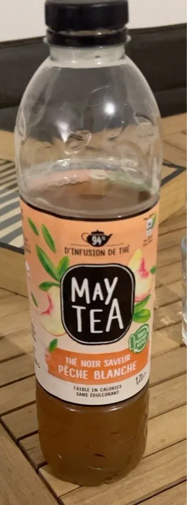 Thé noir saveur pêche blanche
