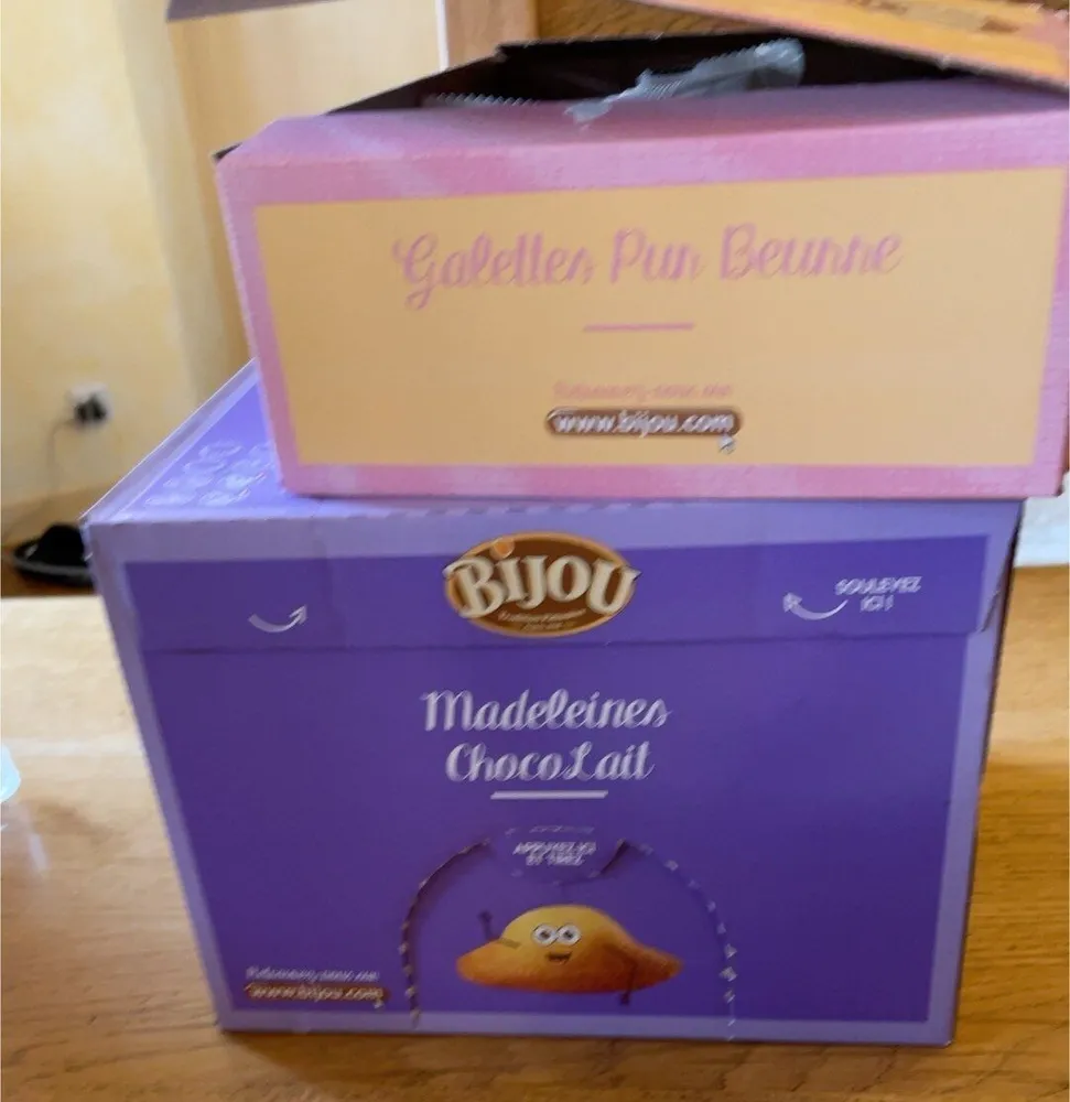 Madeleines chocolait
