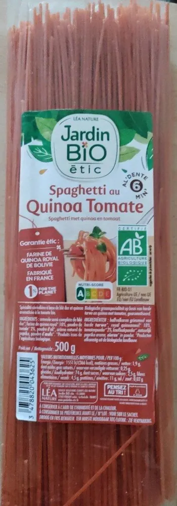 Spaghetti au Quinoa Tomate