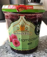Confiture de framboise bio