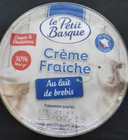 Crème fraiche au lait de brebis