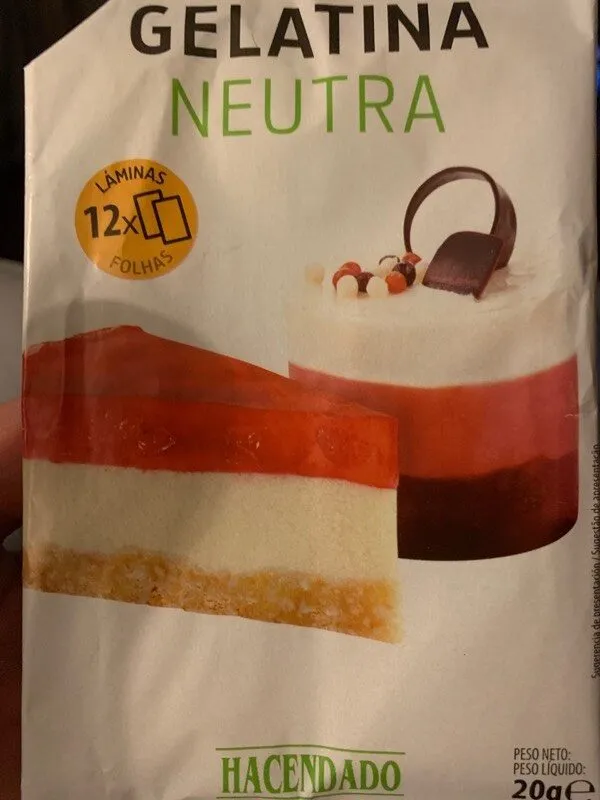 Gelatina neutra