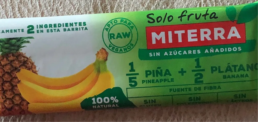 Barrita frutas