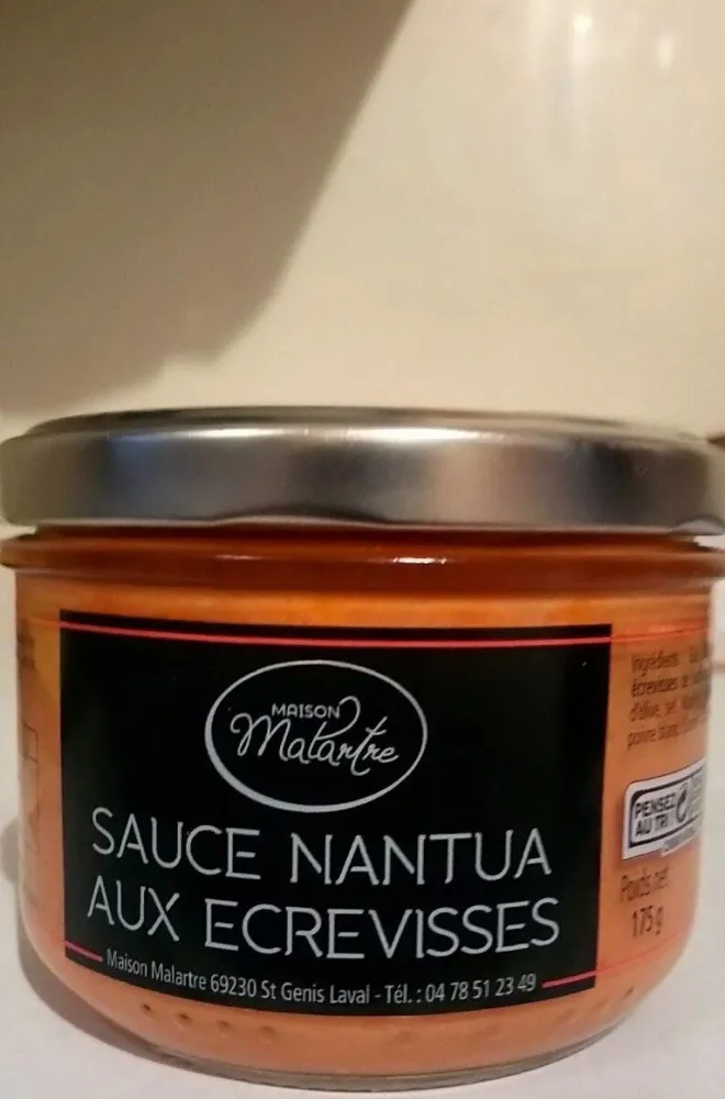 Sauce Nantua aux écrevisses