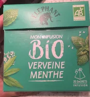 Mon infusion bio verveine menthe