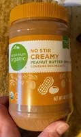 No stir creamy peanut butter spread