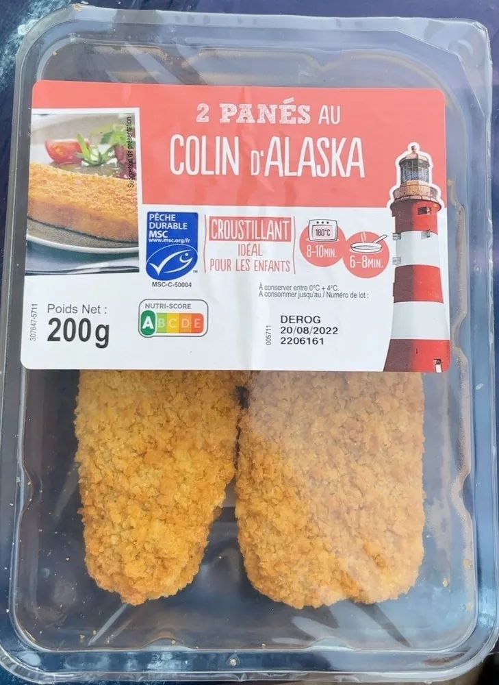 2 Panés au colin d’Alaska