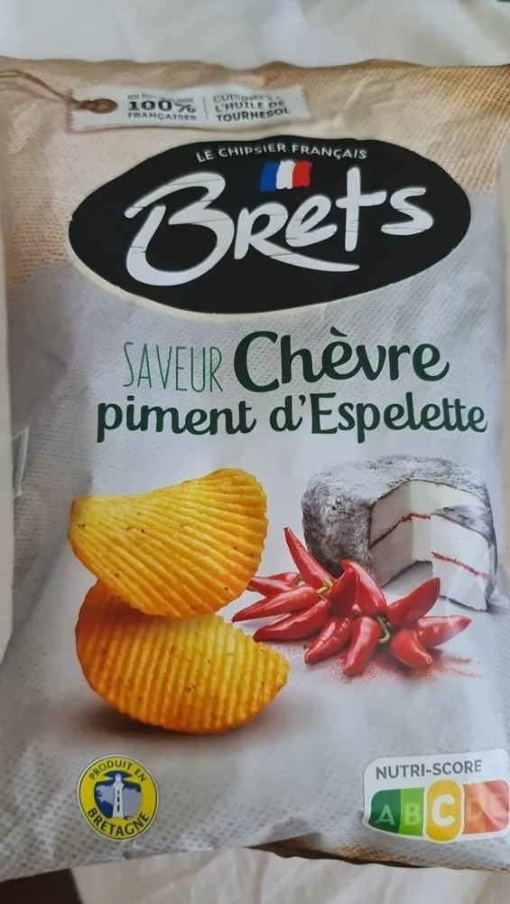 Chips chèvre piment dEspelette