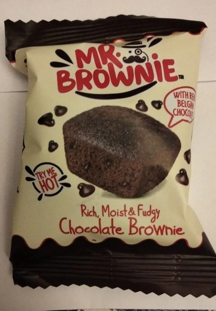 Brownies con chocolate belga