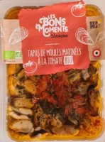 Tapas de moules marinées à la tomate BIO